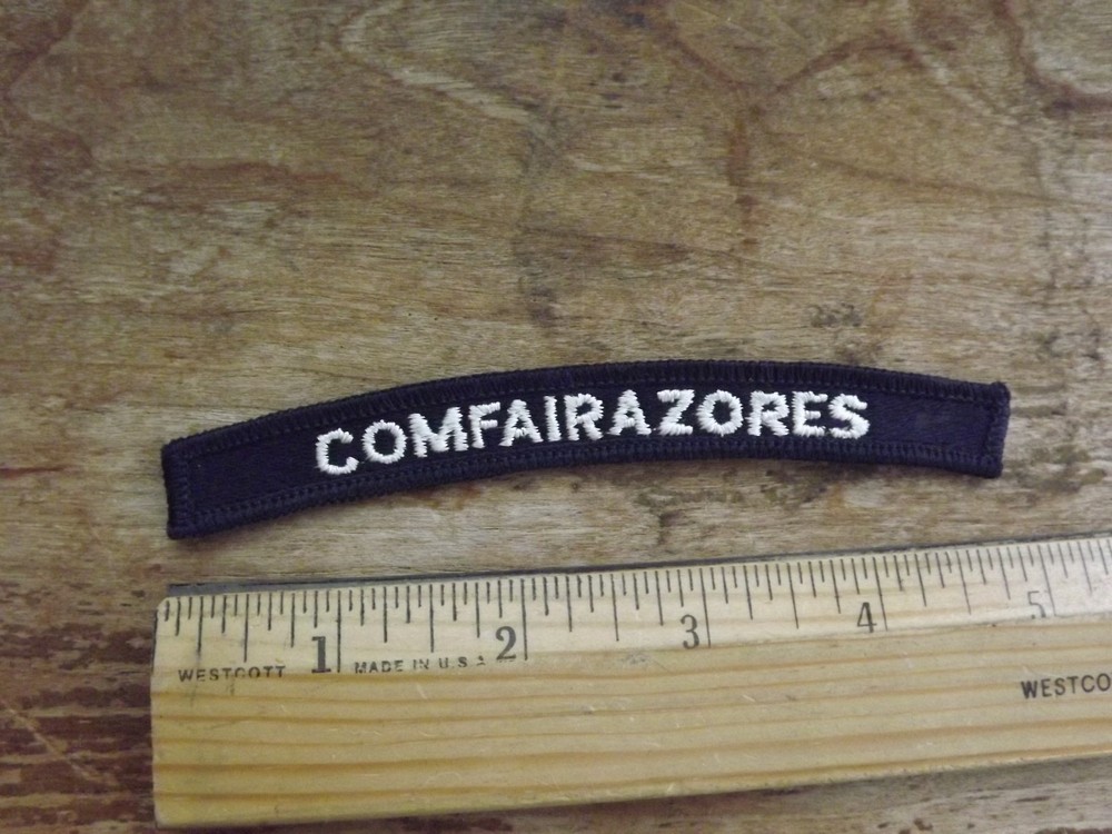 Navy COMFAIRAZORES Tab - INV# C1168