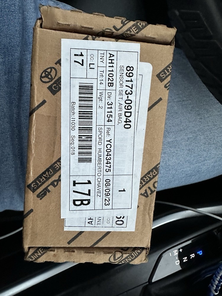 2020 2023 Toyota Highlander Front Sensor, Sensor Set