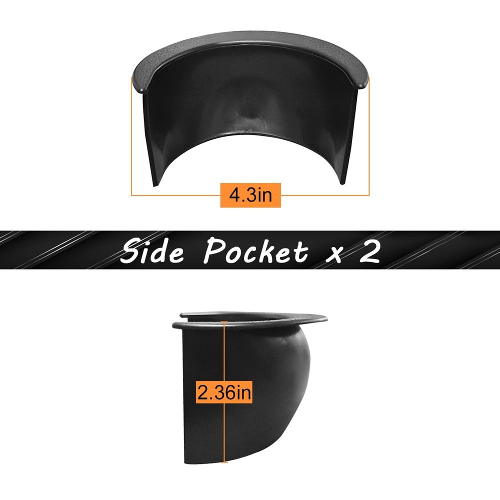 MoyanSuper Pool Table Pocket Liners 6 Pc 6 Pc, Black