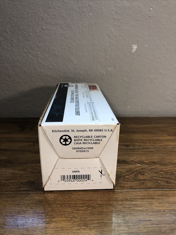 Kitchen Aid Pasta Maker Plates with Storage Stomper In Box