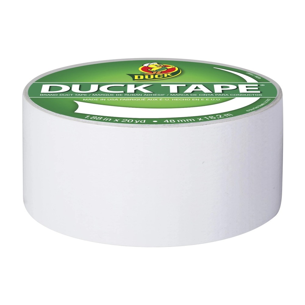Duck 1.88" x 20 yd Duct Tape - White