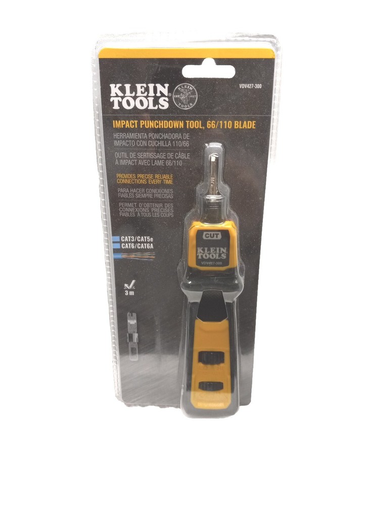 Klein Tools VDV427-300 Impact Punchdown Tool-NEW
