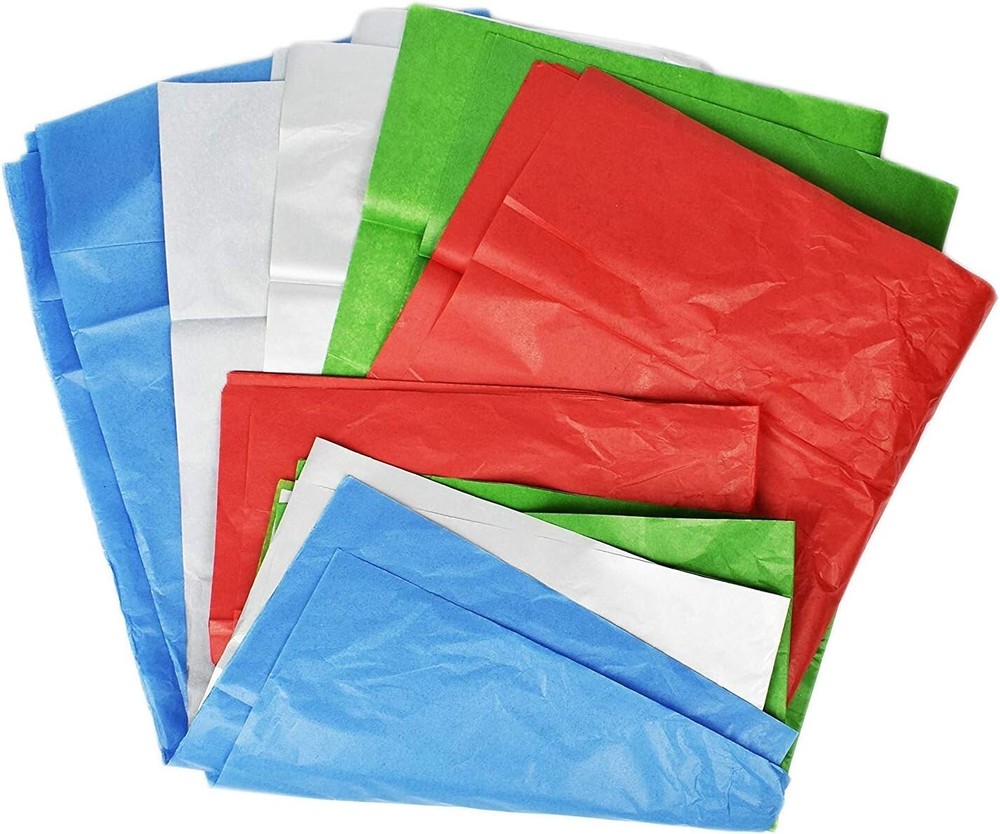 Christmas Gift Boxes &Tissue Paper Kit ~ 30 Piece Bundle w/ Foil Designs!