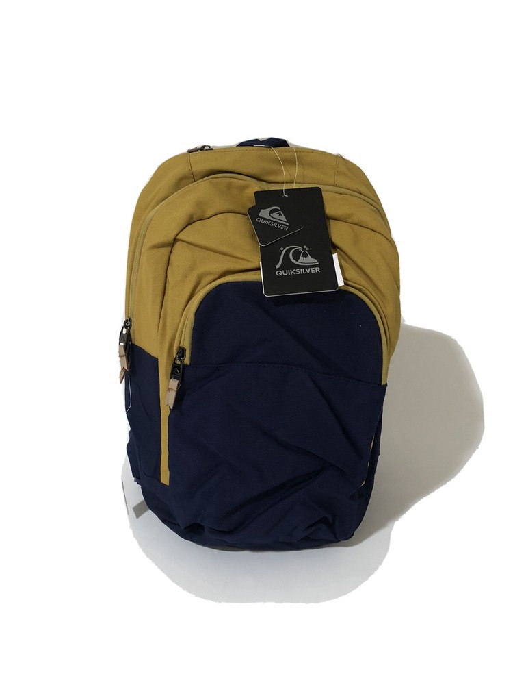 QuikSilver Backpack School blue yellow