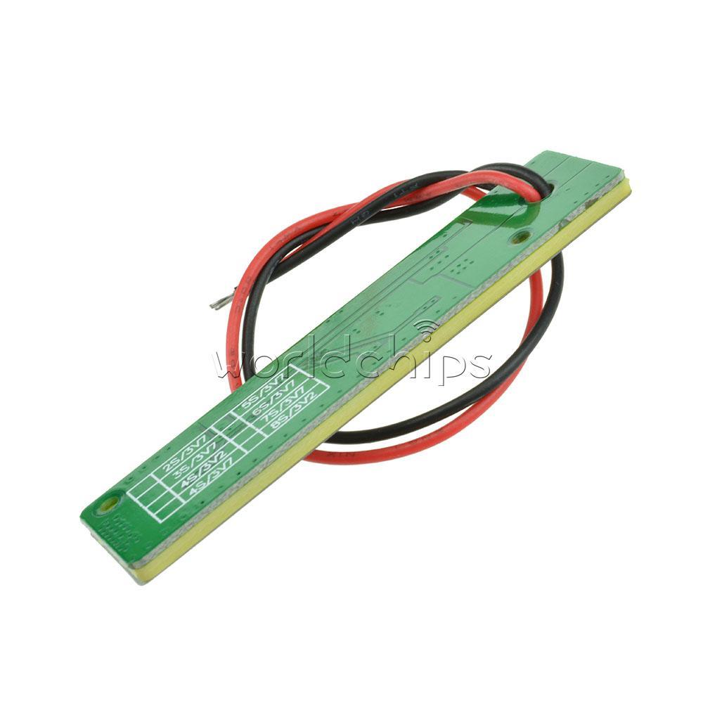 10pcs 12V Li-ion Battery Capacity Test Panel Electric Power Indicator Display
