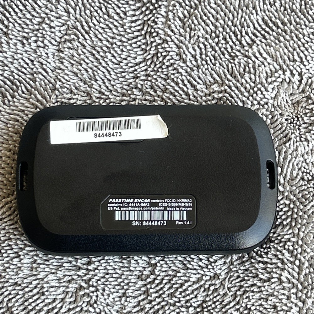 Passtime ENC4A GPS BATTERY OPERATED TRACKING DEVICE