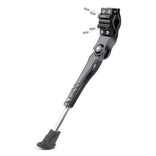 Adjustable Rear Mount Bicycle Kickstand | Sturdy & for 24" - 29" & 700c