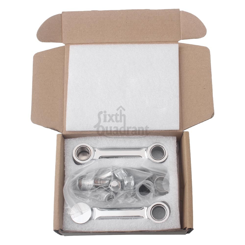 For Harley FXSTS Softail Springer 1993-2006 Front Fender Mount Bracket Chrome