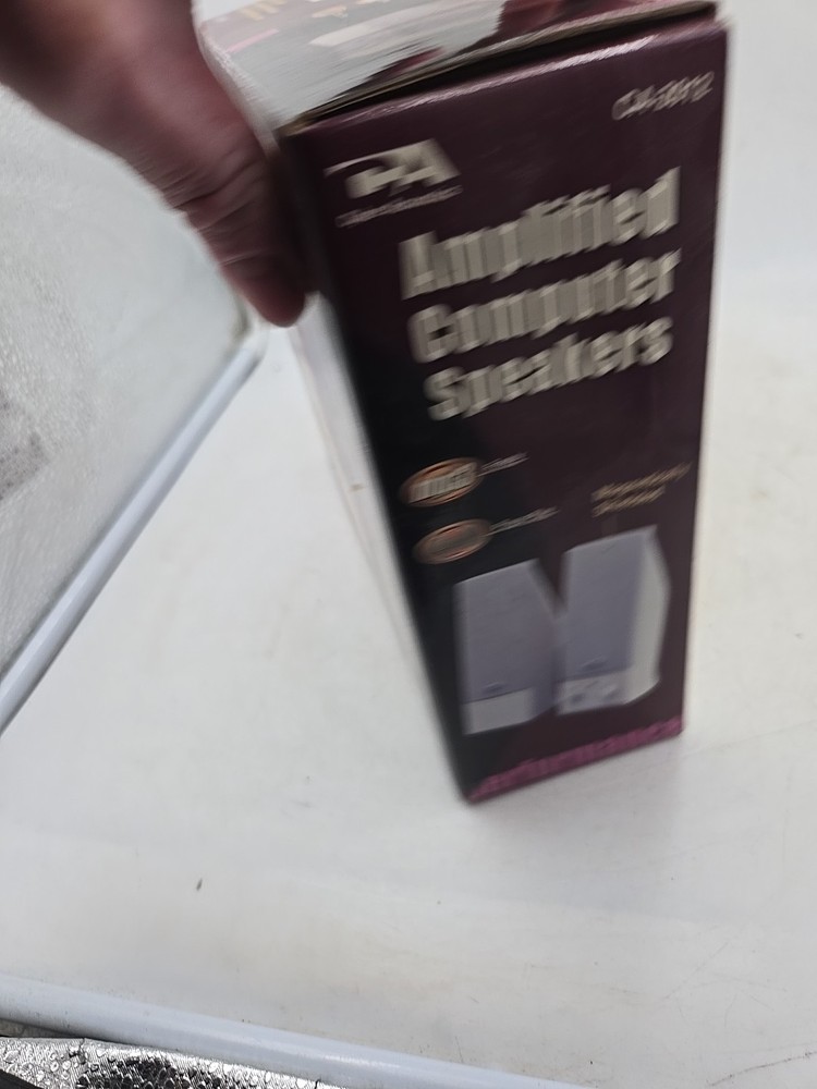 7" CYBER ACOUSTICS 2 PEICE SPEAKER SET