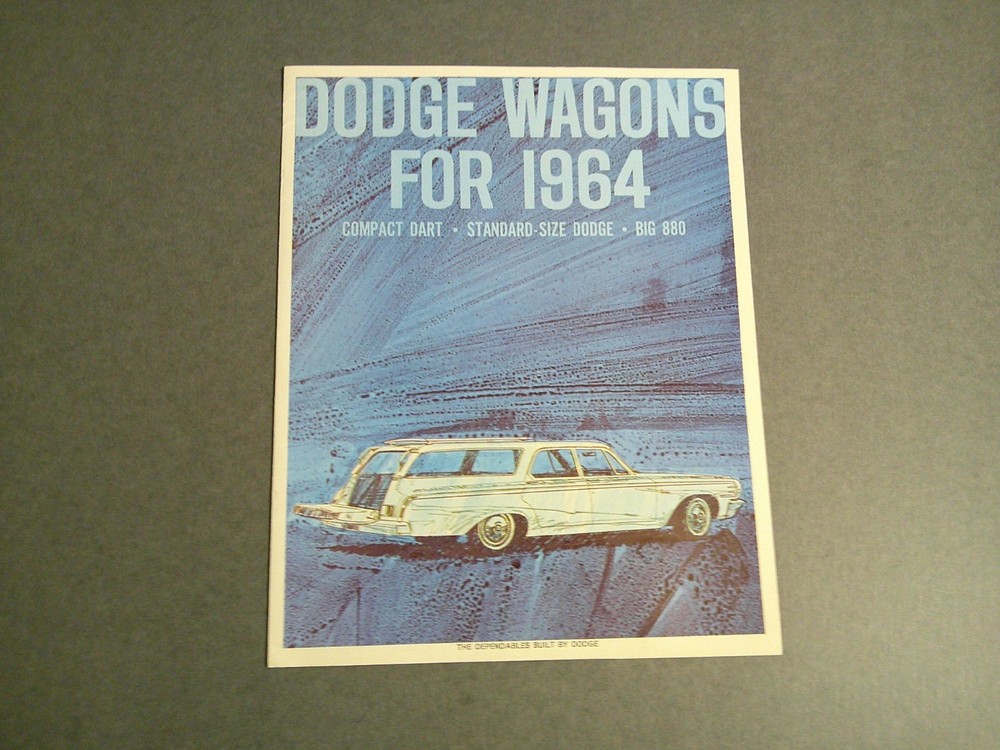 1964 Dodge Wagons Sales Catalog
