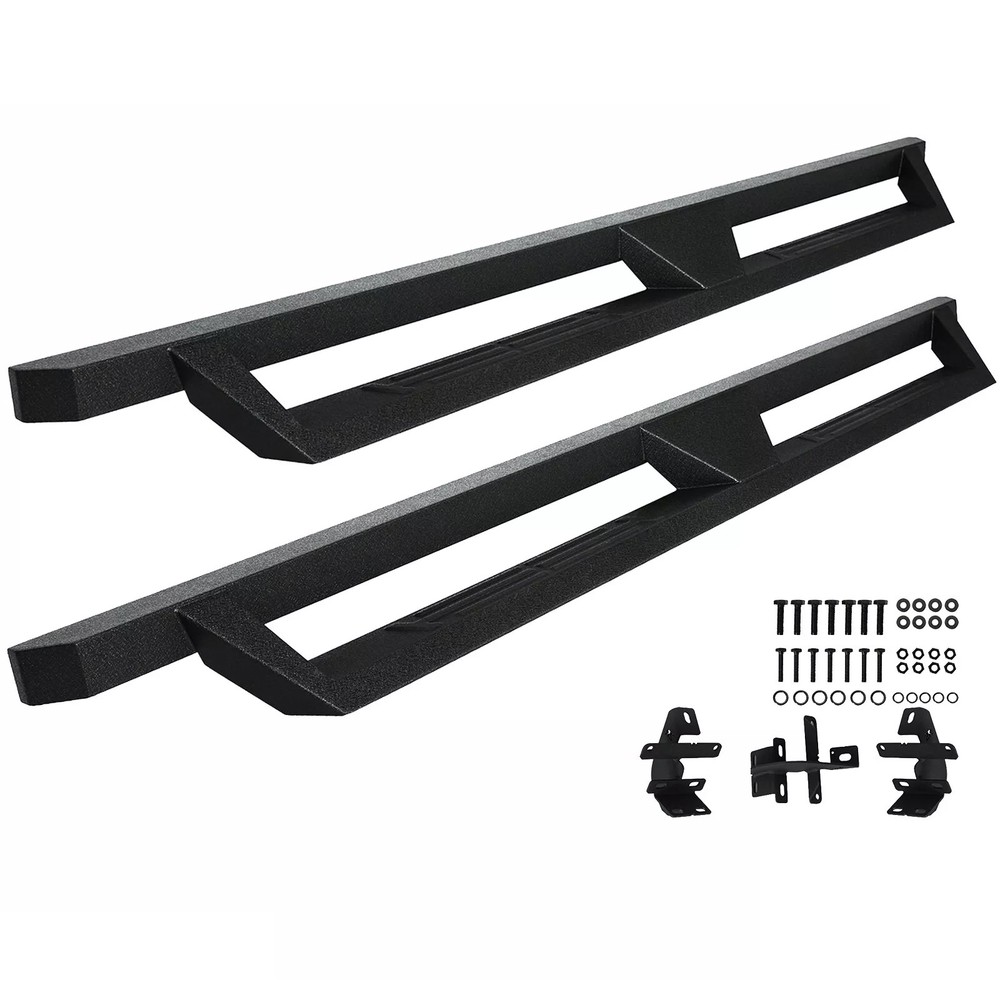 For 2019-2025 Ram 1500 Quad/Extended Cab Running Boards Drop Side Step Nerf Bars
