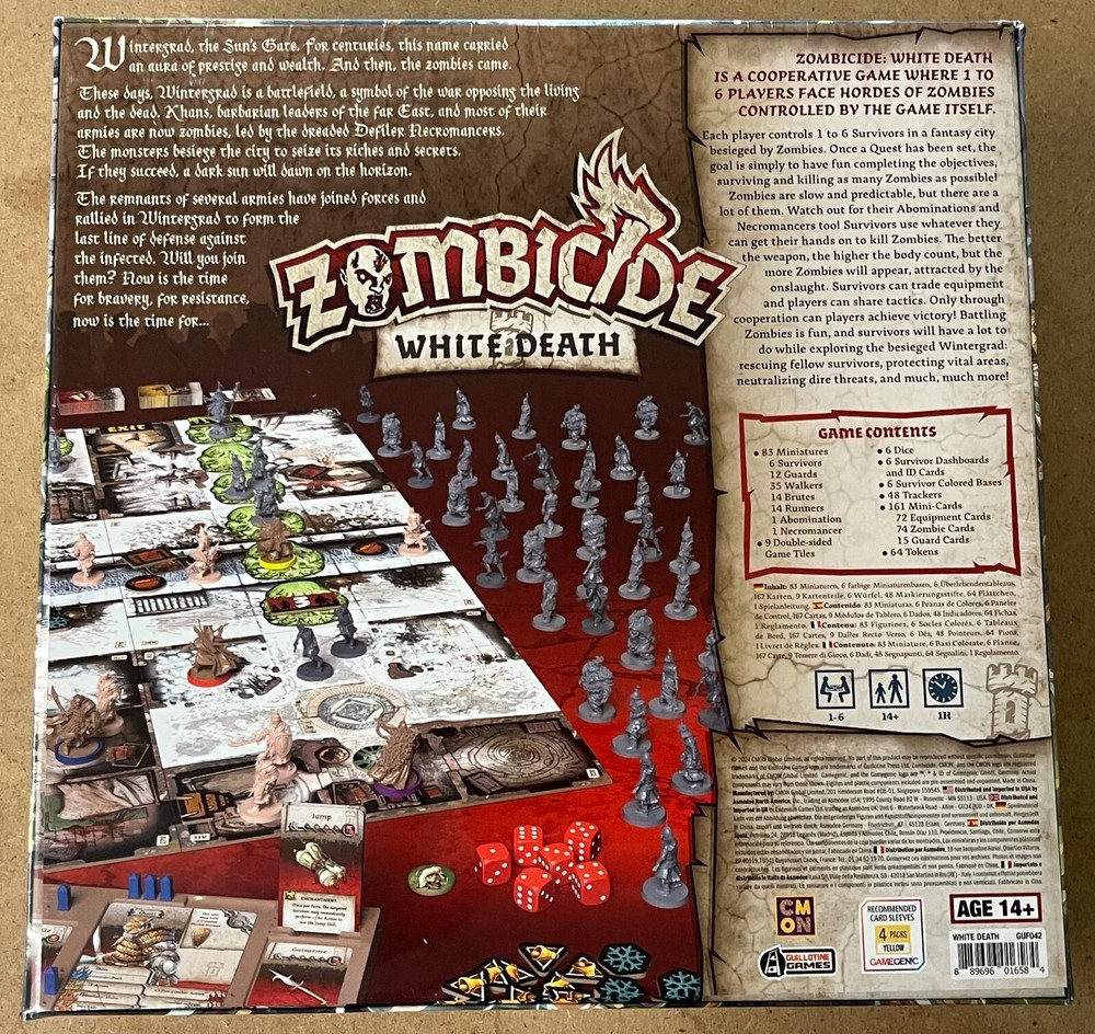Zombicide: White Death Core Game - GUF042