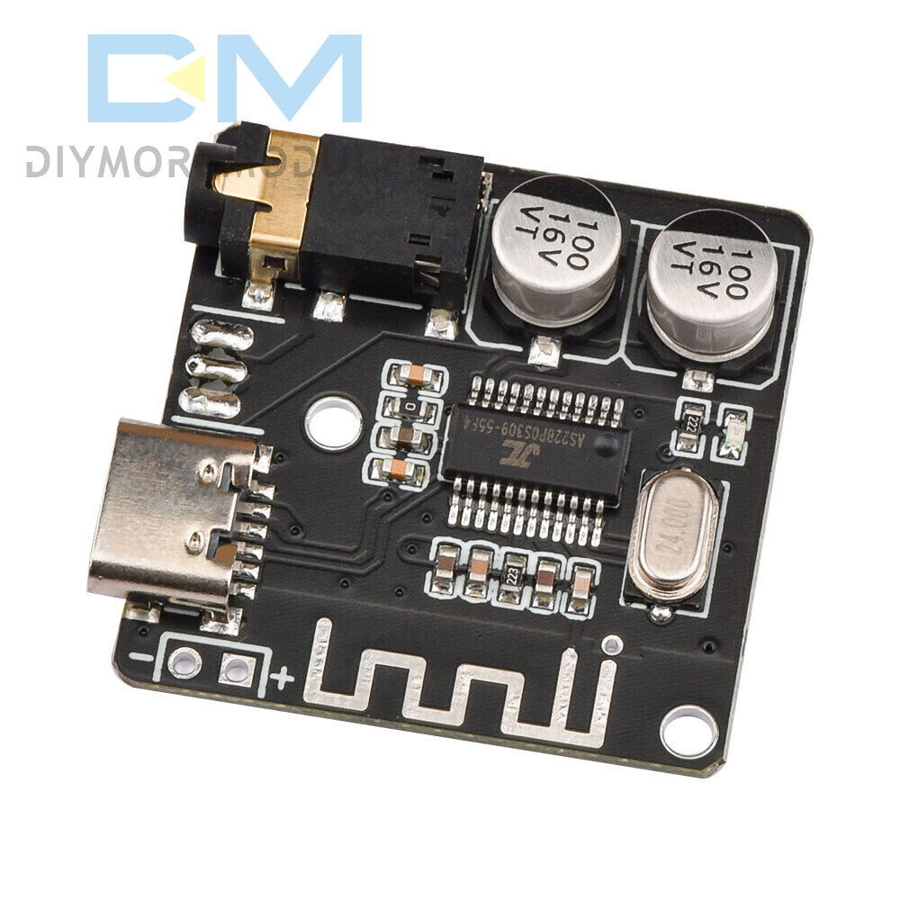 VHM-314 Bluetooth 5.0 Audio Decoder Board MP3 Amplifier Module USB Type-C New