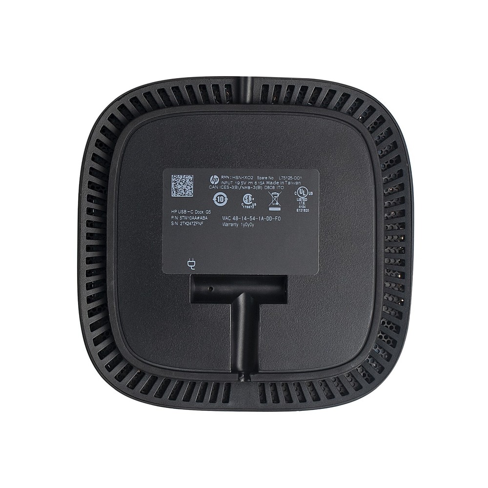 HP USB-C Dock G5-11-in-1 Adapter for Both USB-C and Thunderbolt-Enabled Laptops