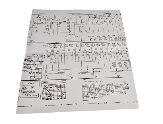 Bally Big Valley Pinball Instructions & Schematic