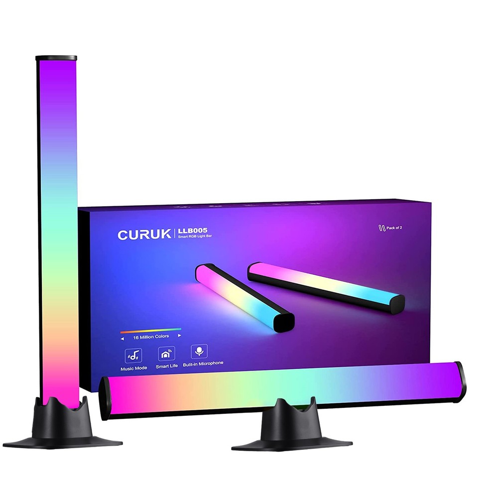 RGB Smart LED Light Bars Bluetooth TV Backlight Gaming Lights Music Sync