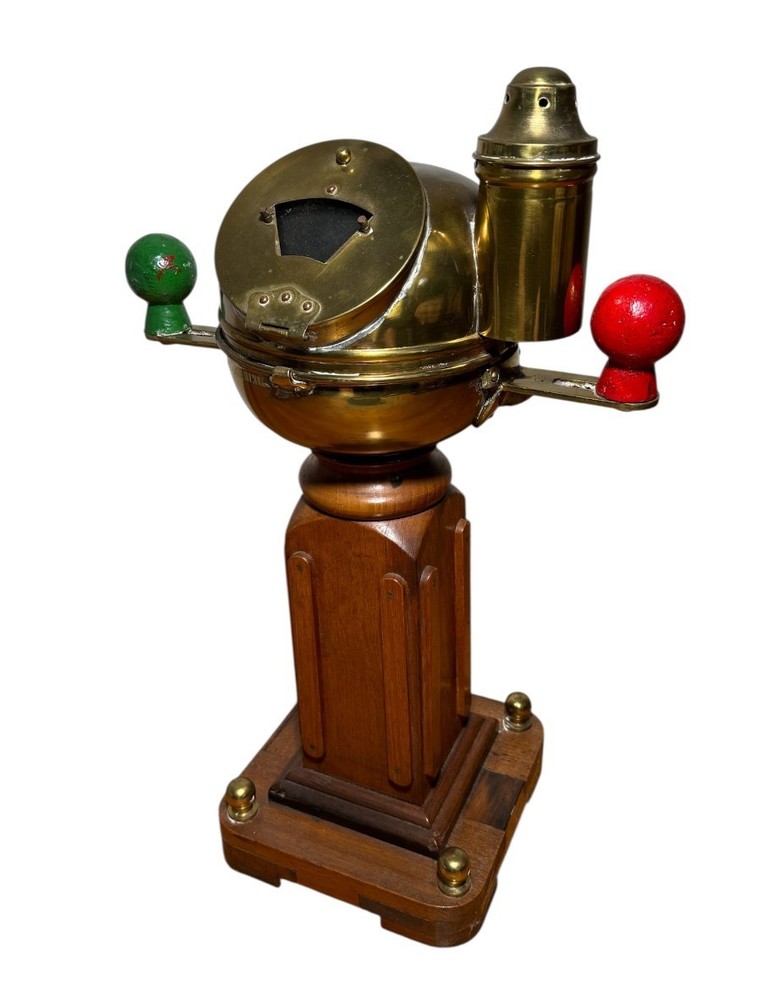 Maritime Ship Binnacle Brass Compass - As-Is (Sestrel?)