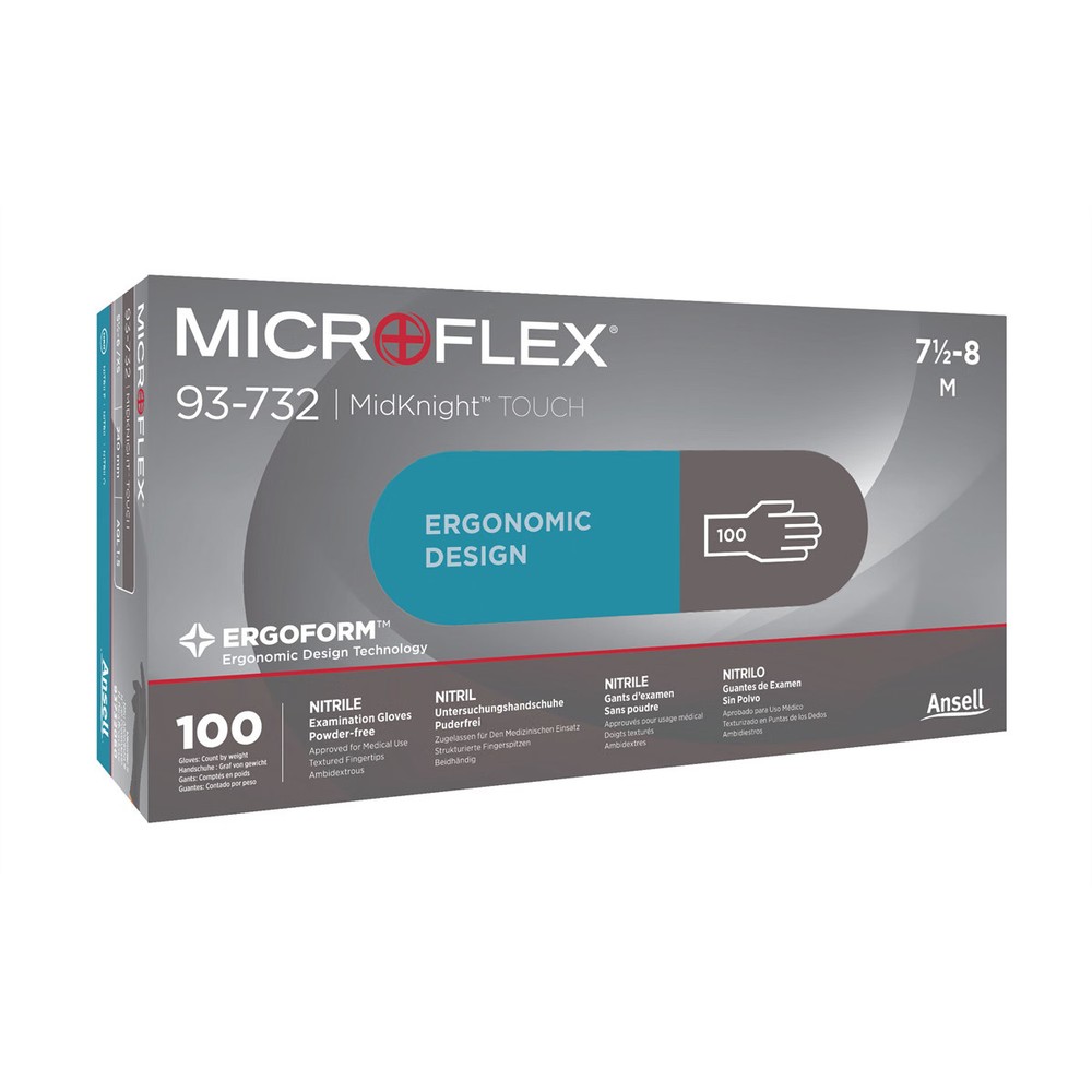 Microflex MICROFLEX Midknight Touch 93732 M