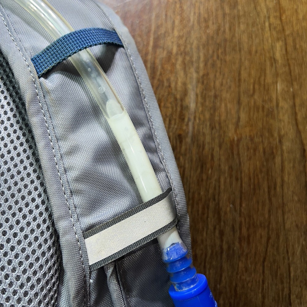 Ozark Trail 14 Liter Medium Size Hydration Hiking Backpack, Grey Used