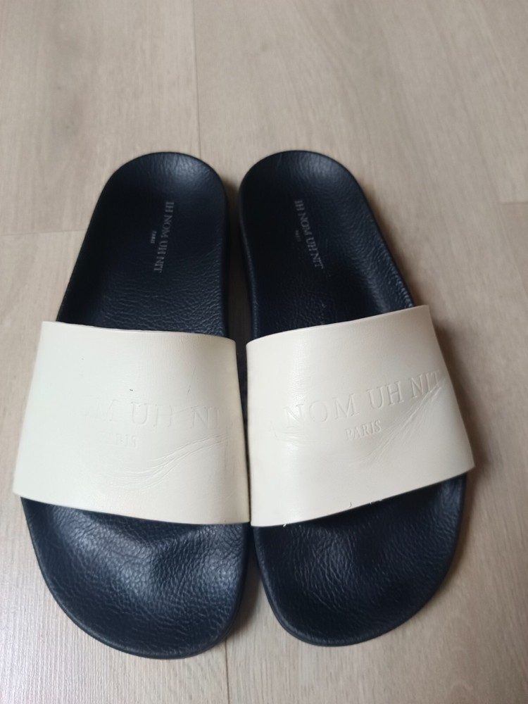 In Nom Uh Nit leather sandals men size 42 EU.