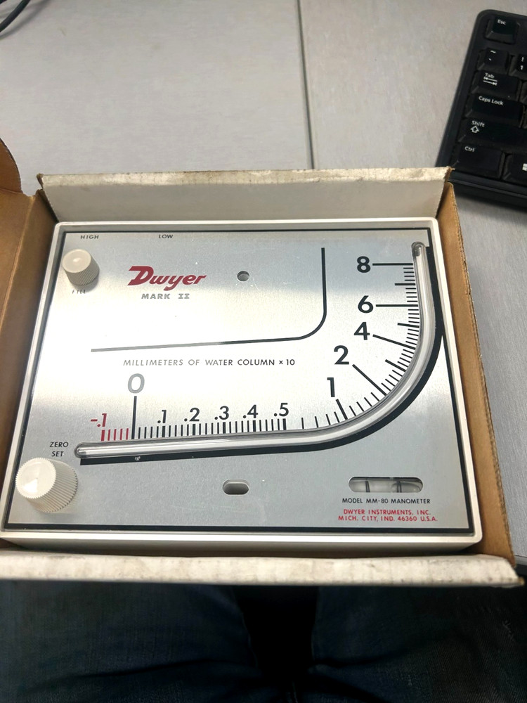 Dwyer Mark II Manometer MM-80