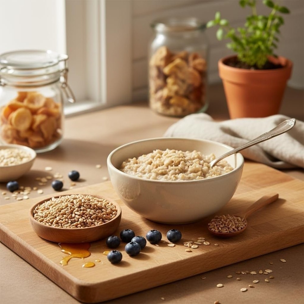 Cracked 9 Grain Mix, 1.5 Pound Bulk Bag, Hampton Distribution