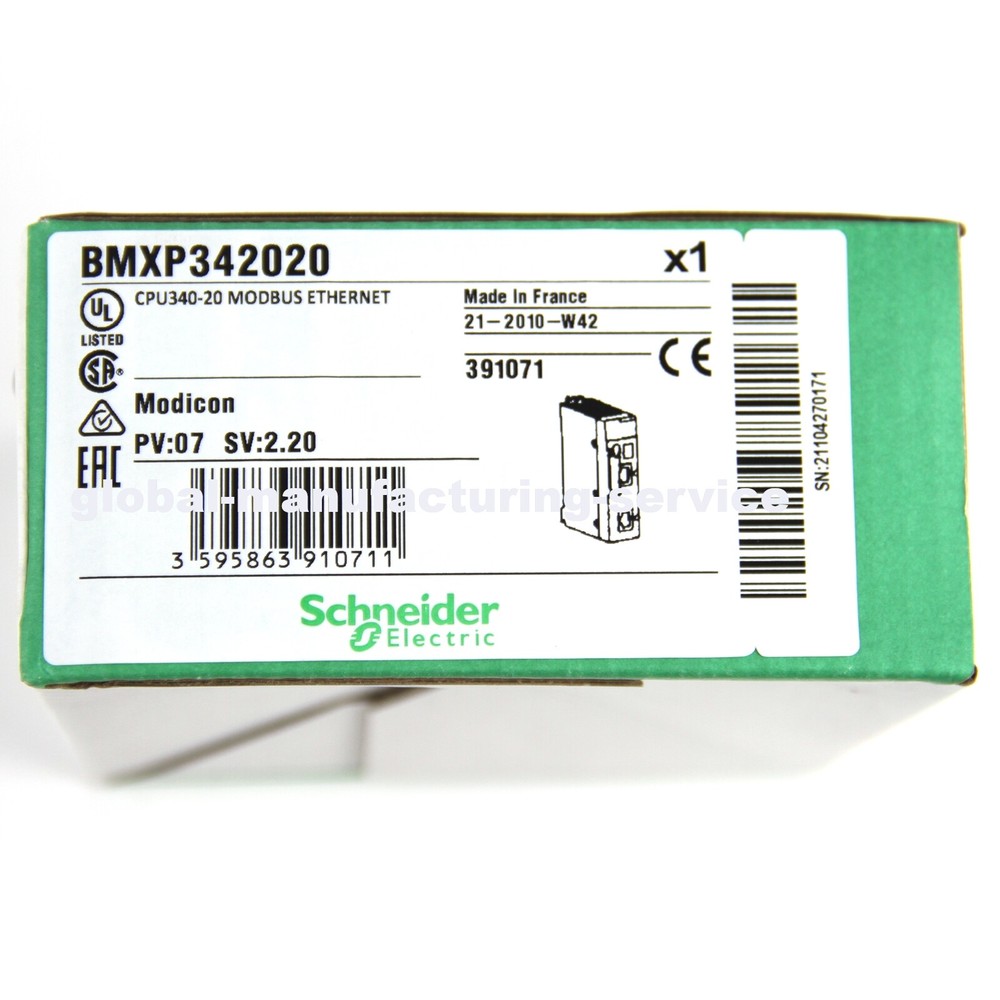 New In Box SCHNEIDER BMXP342020 Processor Module