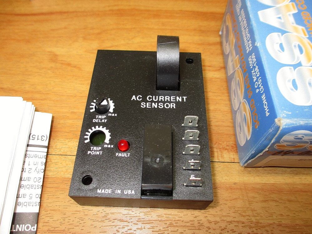 SSAC ECSH42AC *NEW* AC Current Sensor Solid State Control Time Delay 120VAC