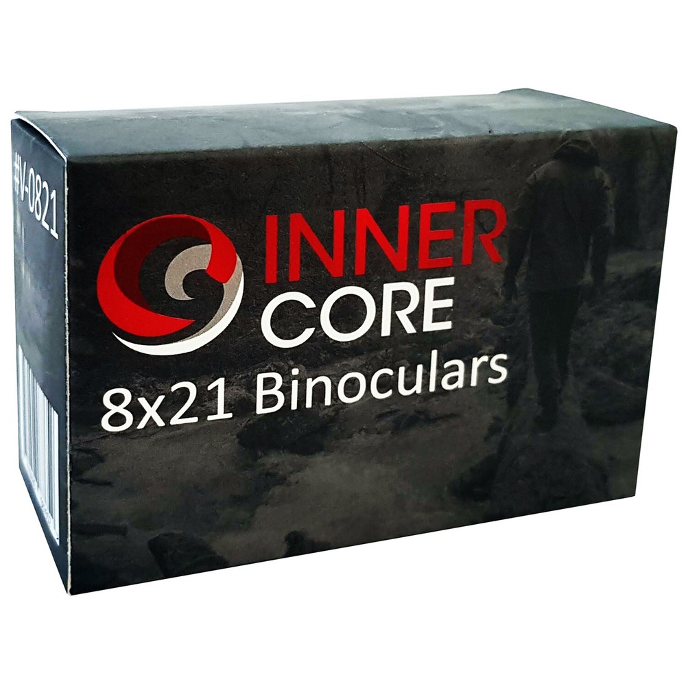 Innercore 8x21 Compact Black Binoculars V-0821