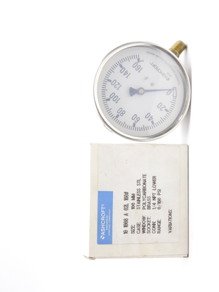 ASHCROFT 101008A02L160# 160PSI NSMP