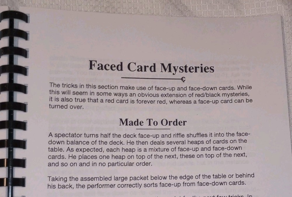 Karl Fulves Combo 2 Binary Numbers Card Magic Memory Gray Code Math Oop