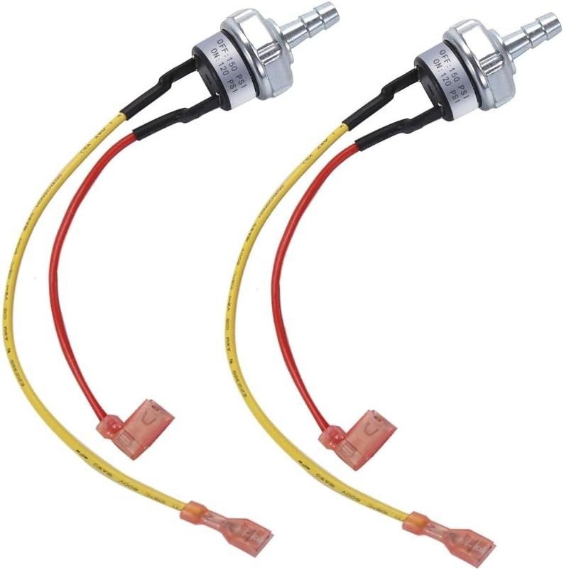 Certified Air Pressure Switch, 120V, 150 PSI Automatic Control System