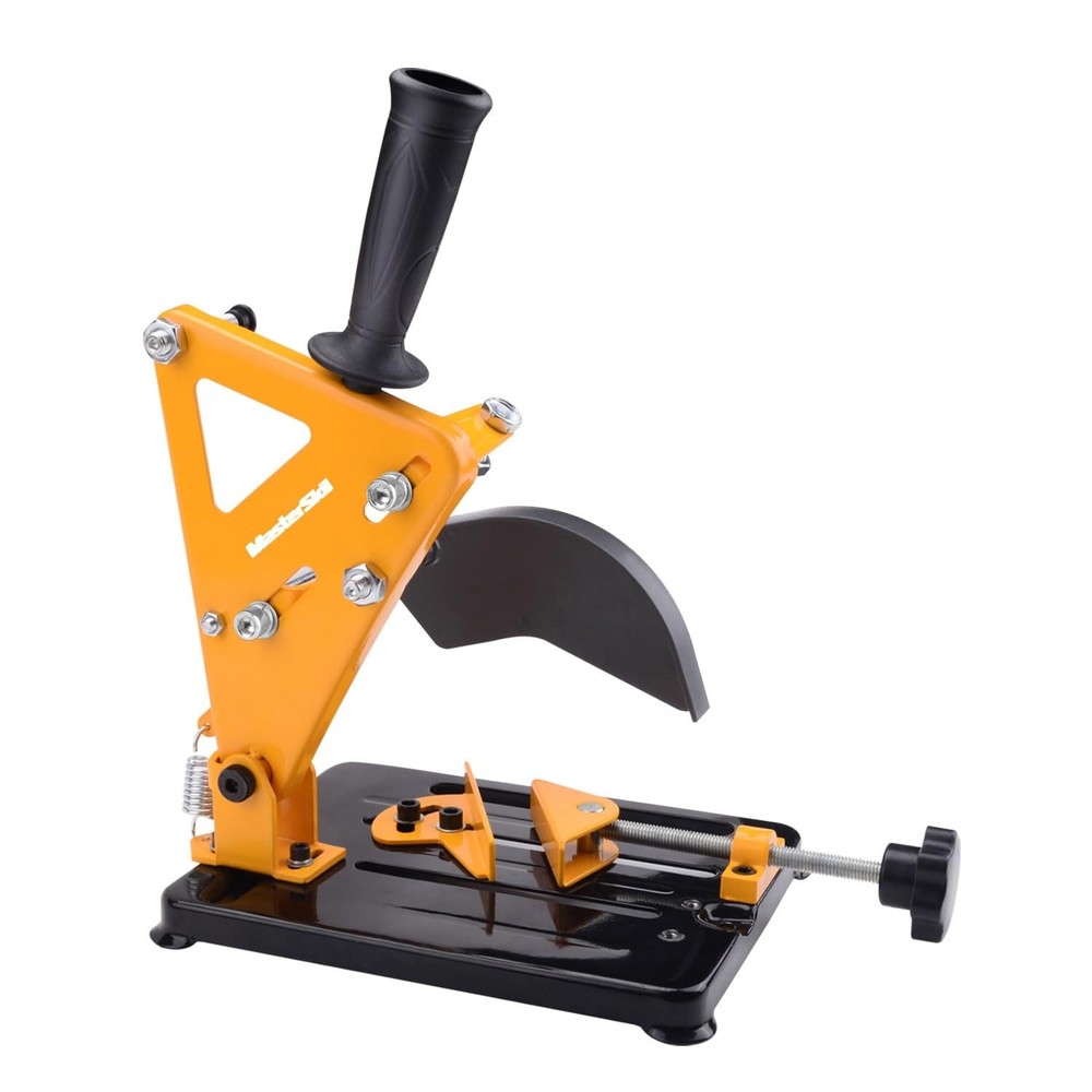 Adjustable Angle Grinder Stand with 45° Clamp & High-Strength Spring, Heavy-D...