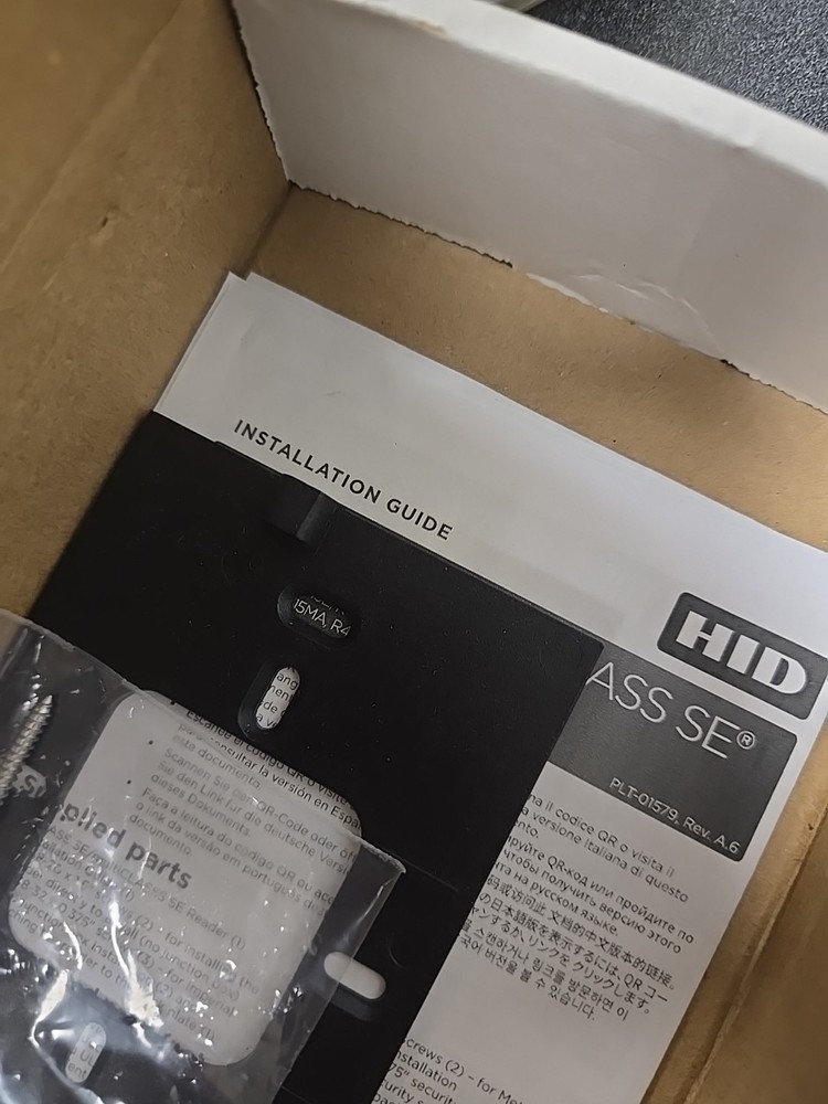 HID 921NTNNEK0002T Access Control Reader (RS1035)