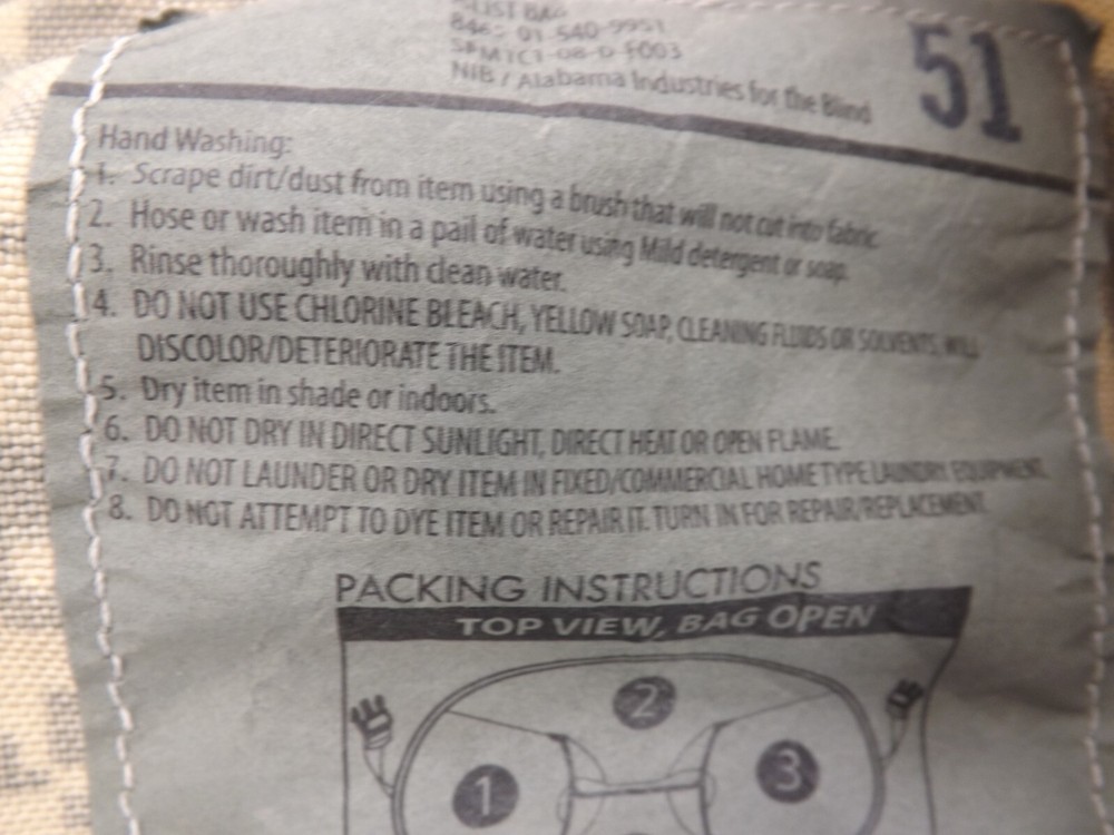 JSLIST Joint Service Lightweight Integrated Nuclear Back Packs