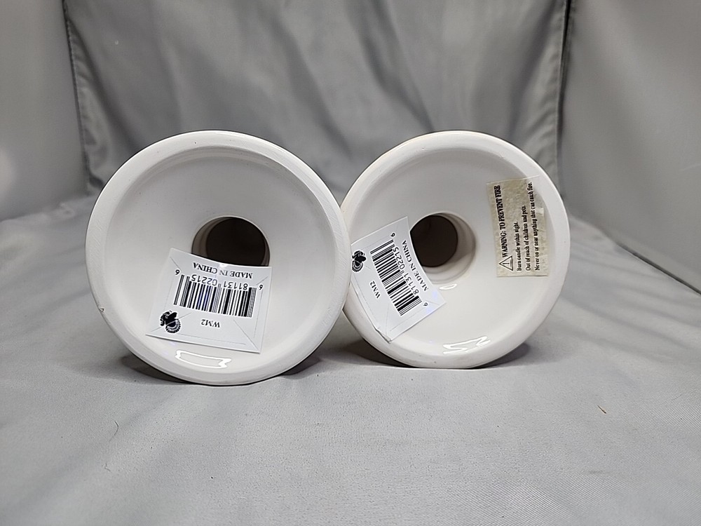 Autumn Fall Candlestick Holders Leaves Ceramic Asia Master Group
