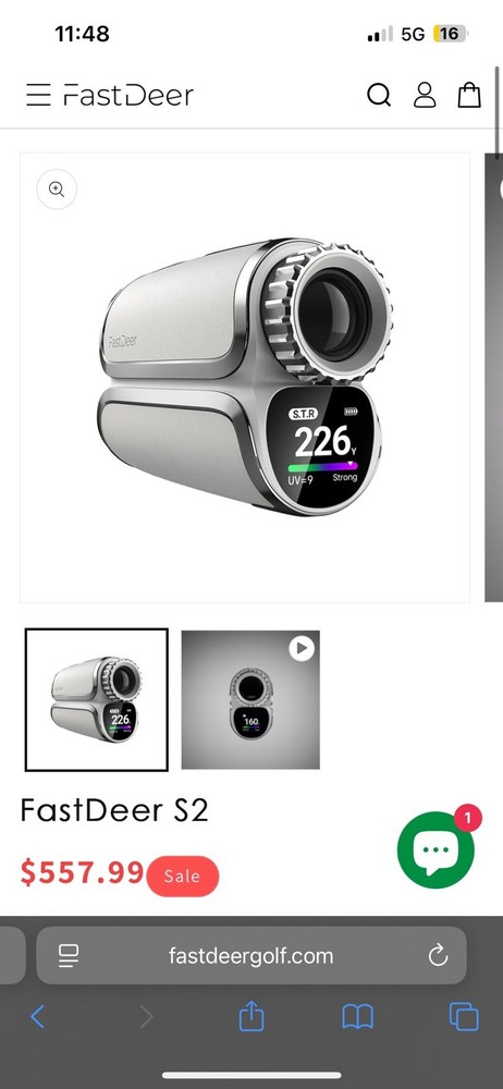 Fast Deer Rangefinder with Case