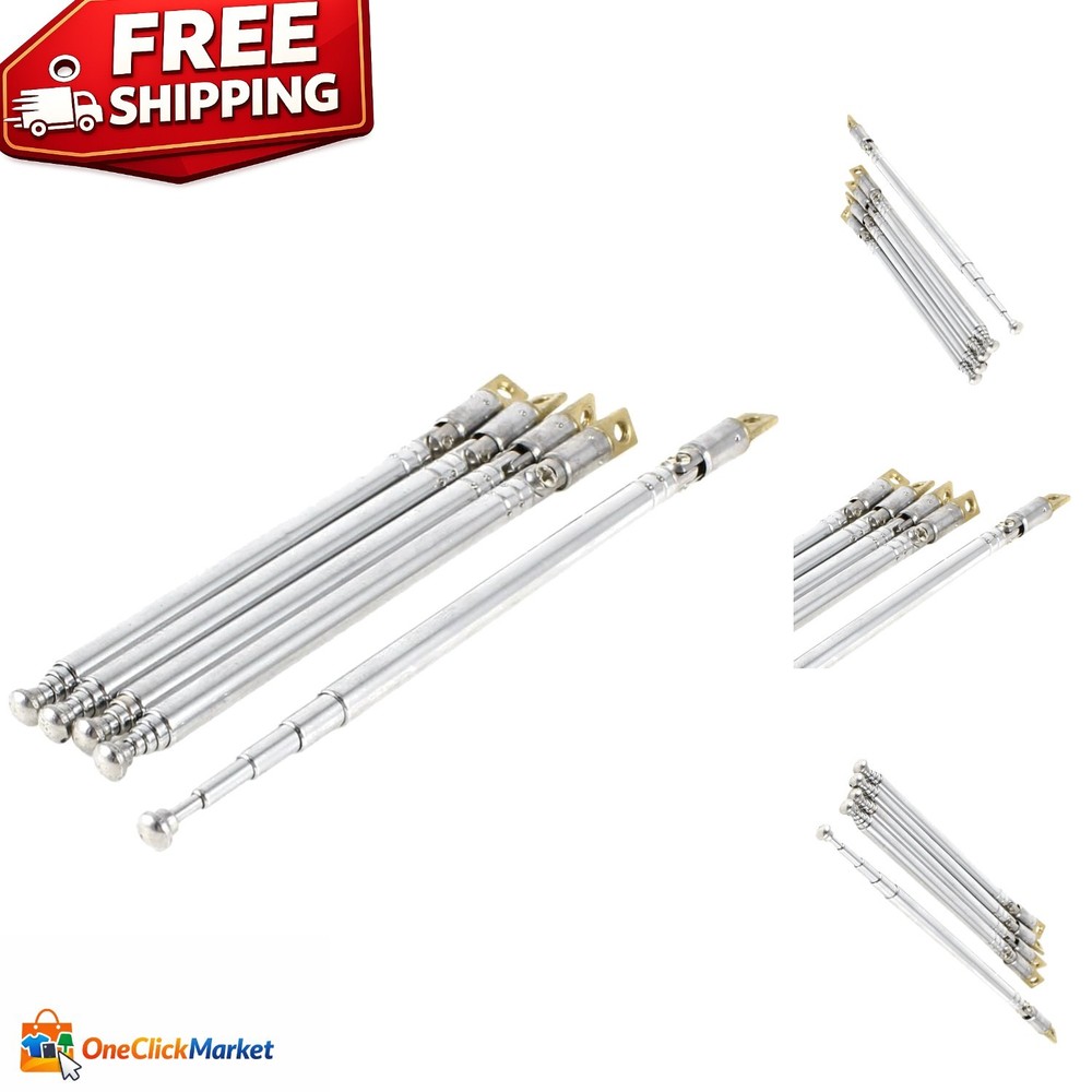 Telescopic Antenna with Adjustable Length 11-32cm for Improved Reception
