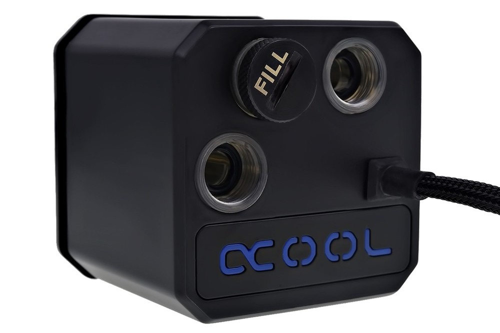 Alphacool Eisbaer (Solo) CPU Water Block and Pump, Black