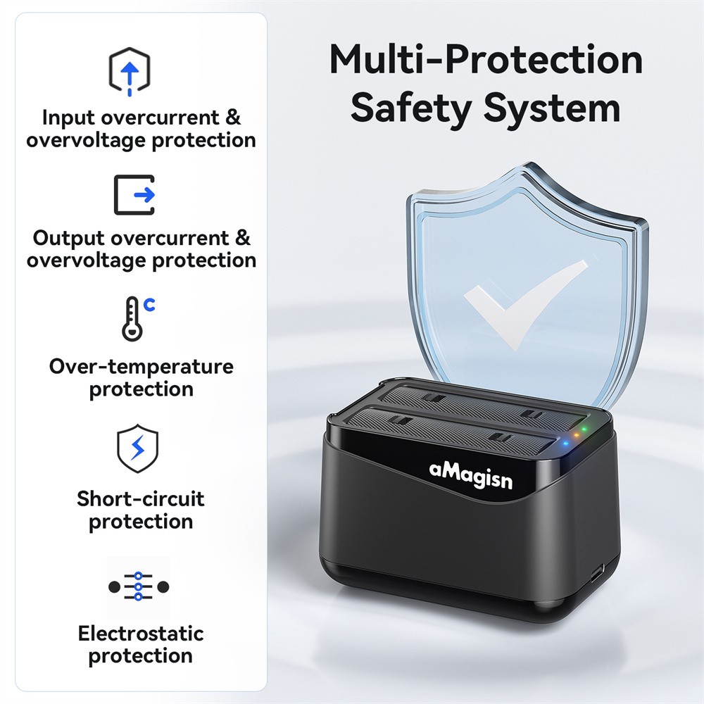 For Insta360 X4 Air Battery Fast Charging Dock Camera Accessory