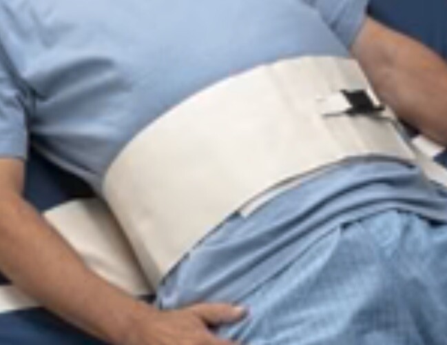 Posey Self-Releasing Roll Belt, Quick Release 1135QR