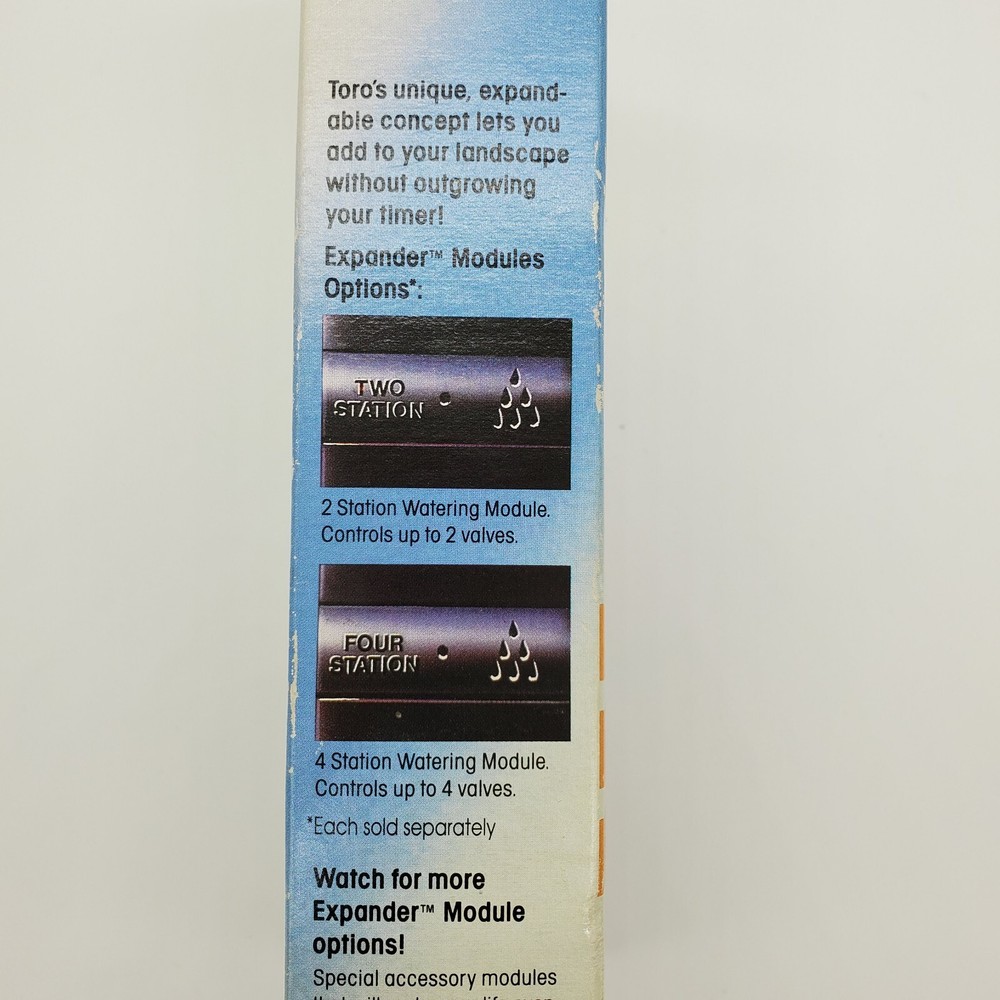 Toro EXPANDER Module 53223 Automatic Sprinkler Timer Two Watering Stations