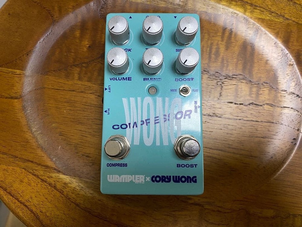 WAMPLER Cory Wong Compressor Effects Pedal Blue