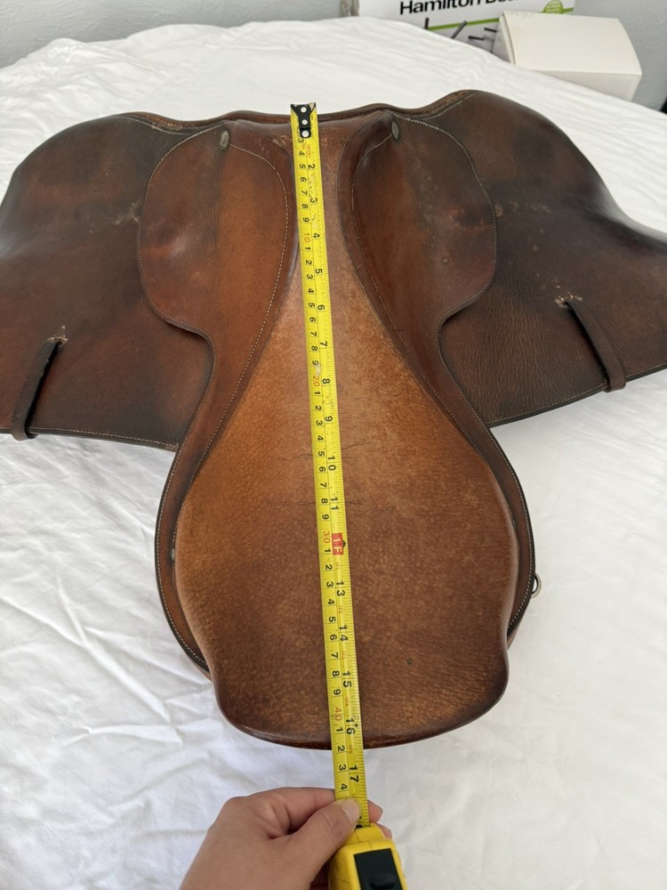 HERMES PARIS HORSE SADDLE 17”