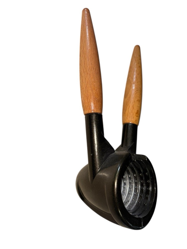 Walnut Cracker Nut Shell Cracker Tool 5” Light Wooden Handle Stainless Steel