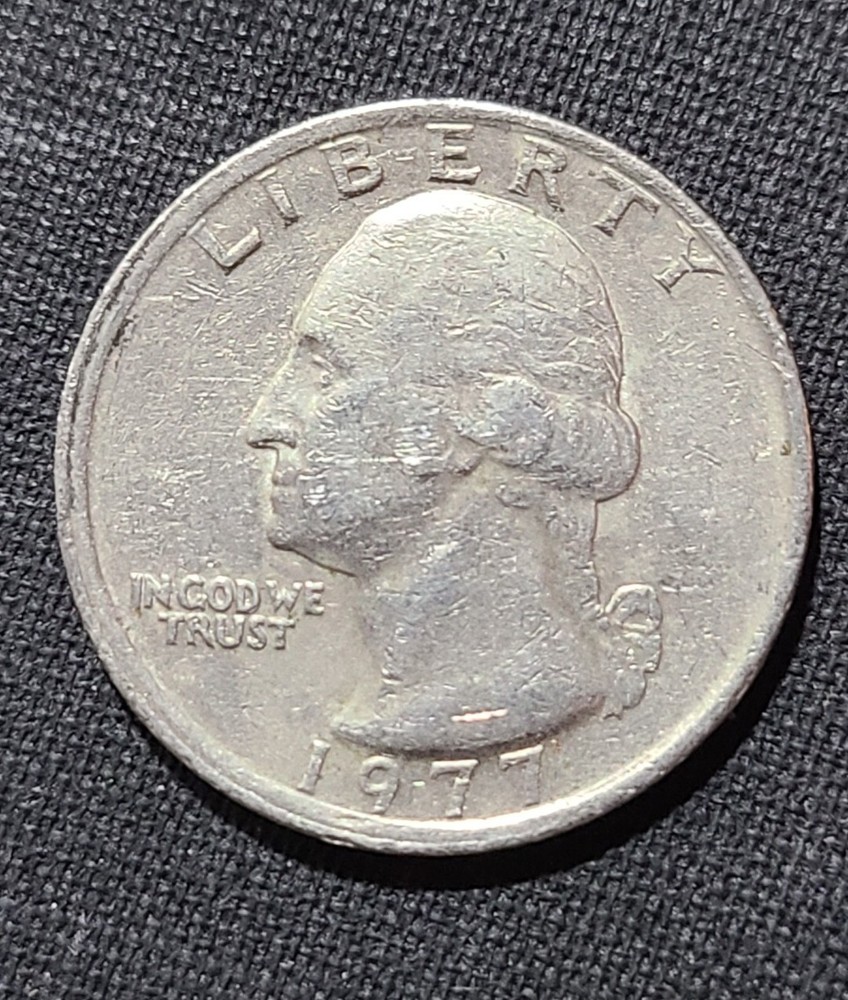 1977 P Quarter Partial Collar