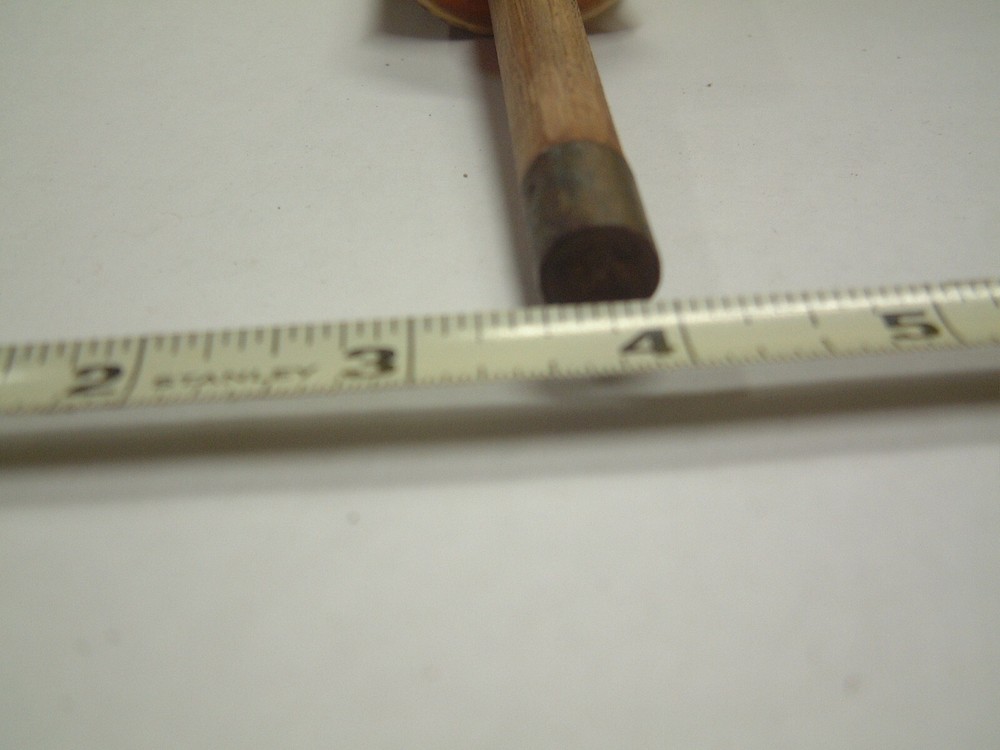 Primitive Blackpowder Ball Starter Ramrod For Muzzleloader Pistols Elk Horn