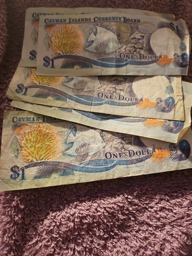 Cayman Islands 1 Dollar 1996 Series E1 (1) Note