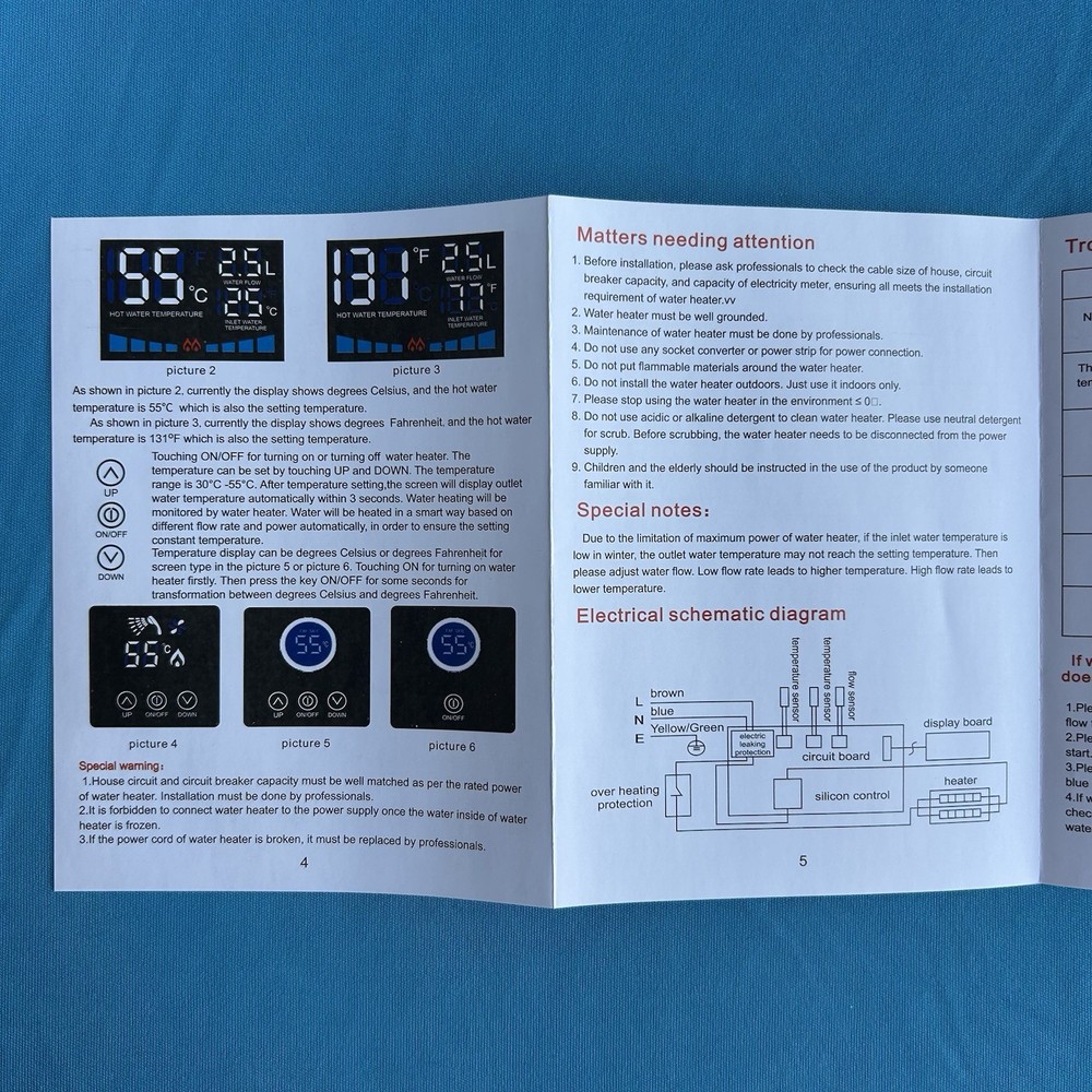 Instant Electric Water Heater