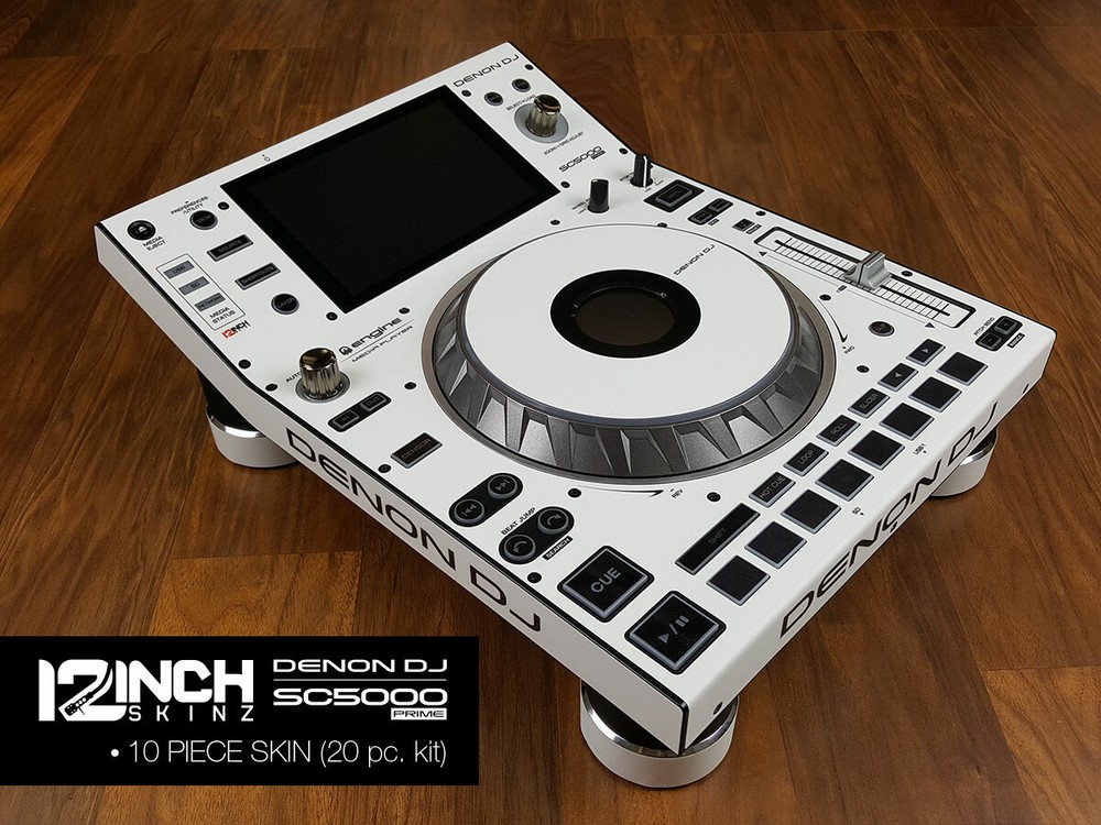 Denon SC5000/5000M Prime Skin (Pair) White black